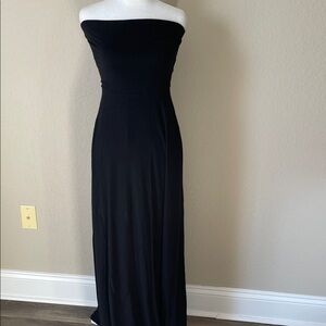 The Limited Black Strapless Dress